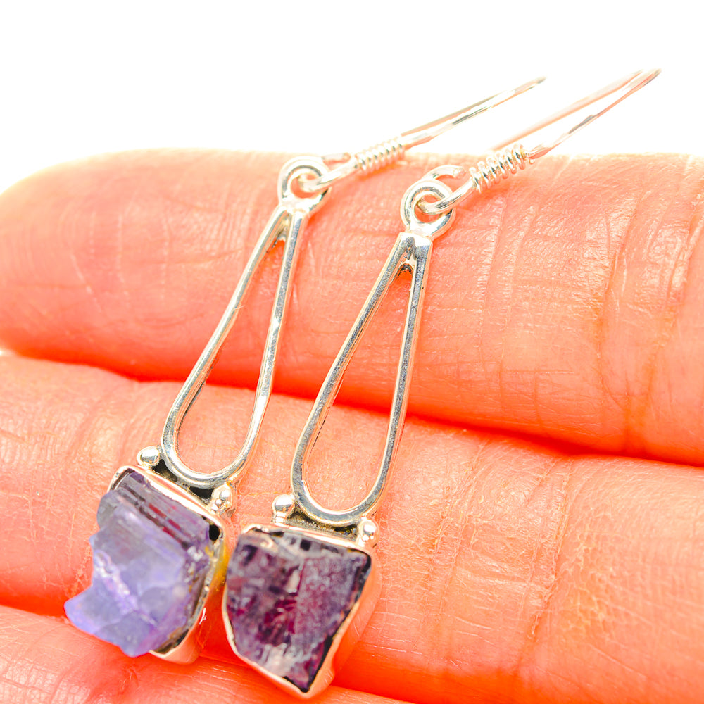Tanzanite Earrings handcrafted by Anasilvercos - EARR429354