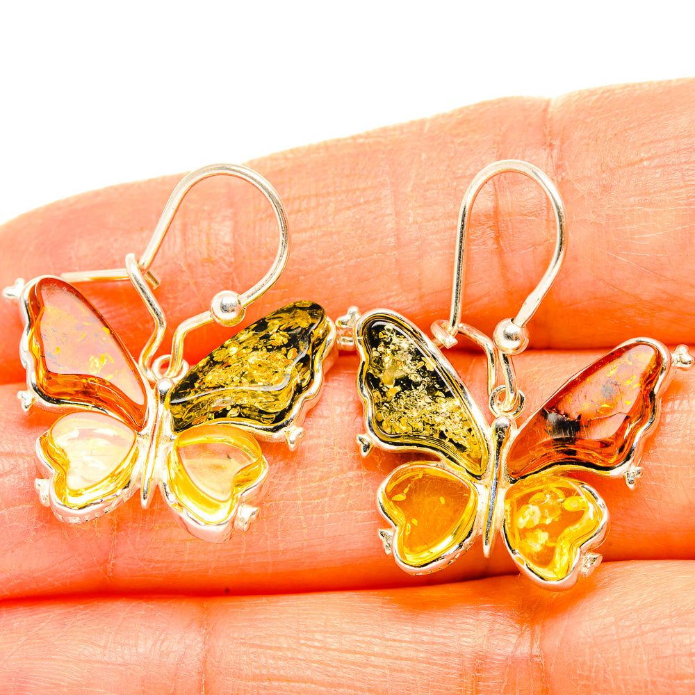Baltic Amber Earrings handcrafted by Anasilvercos - EARR429602