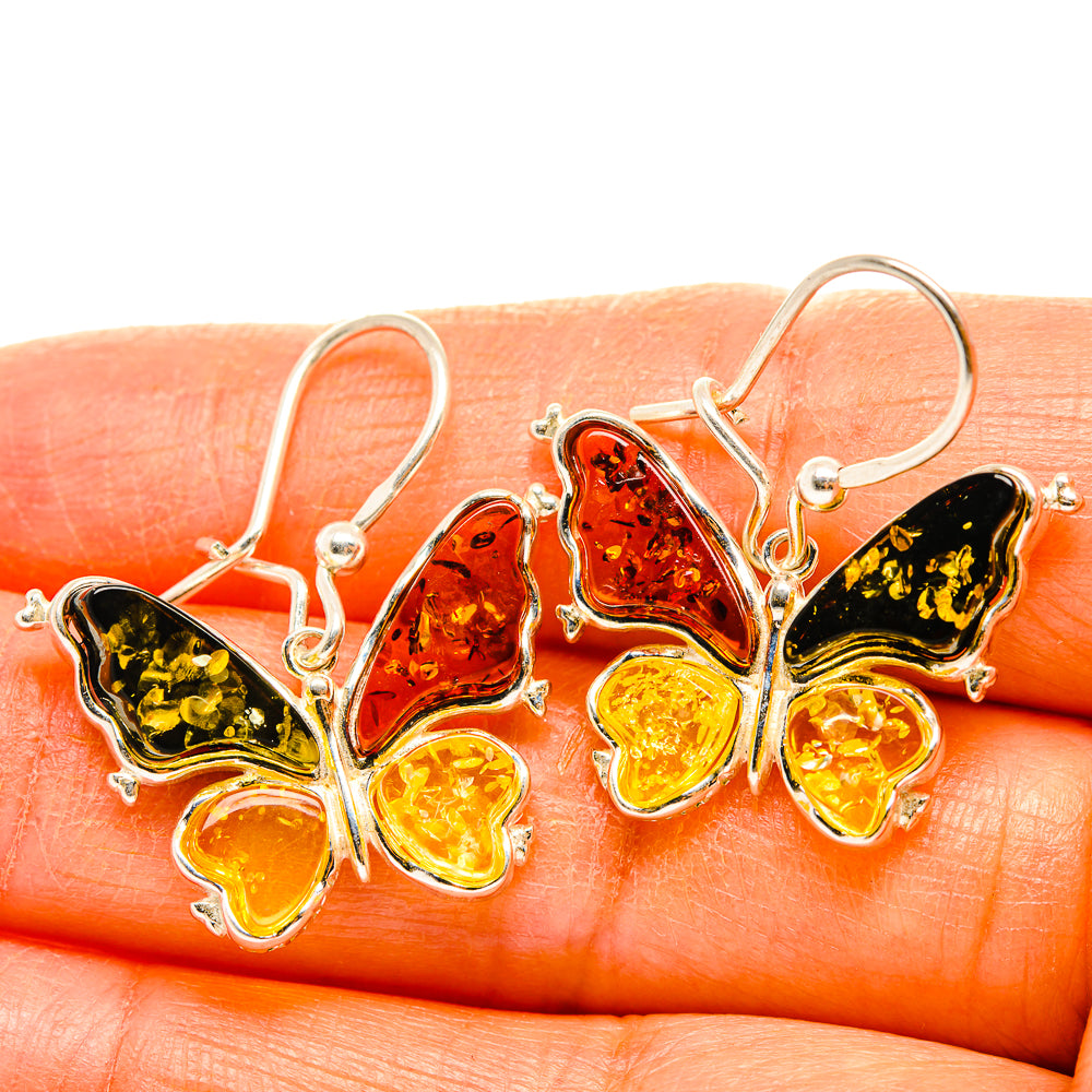 Baltic Amber Earrings handcrafted by Anasilvercos - EARR429603