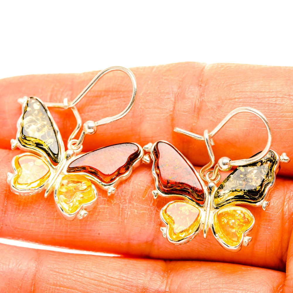 Baltic Amber Earrings handcrafted by Anasilvercos - EARR429604
