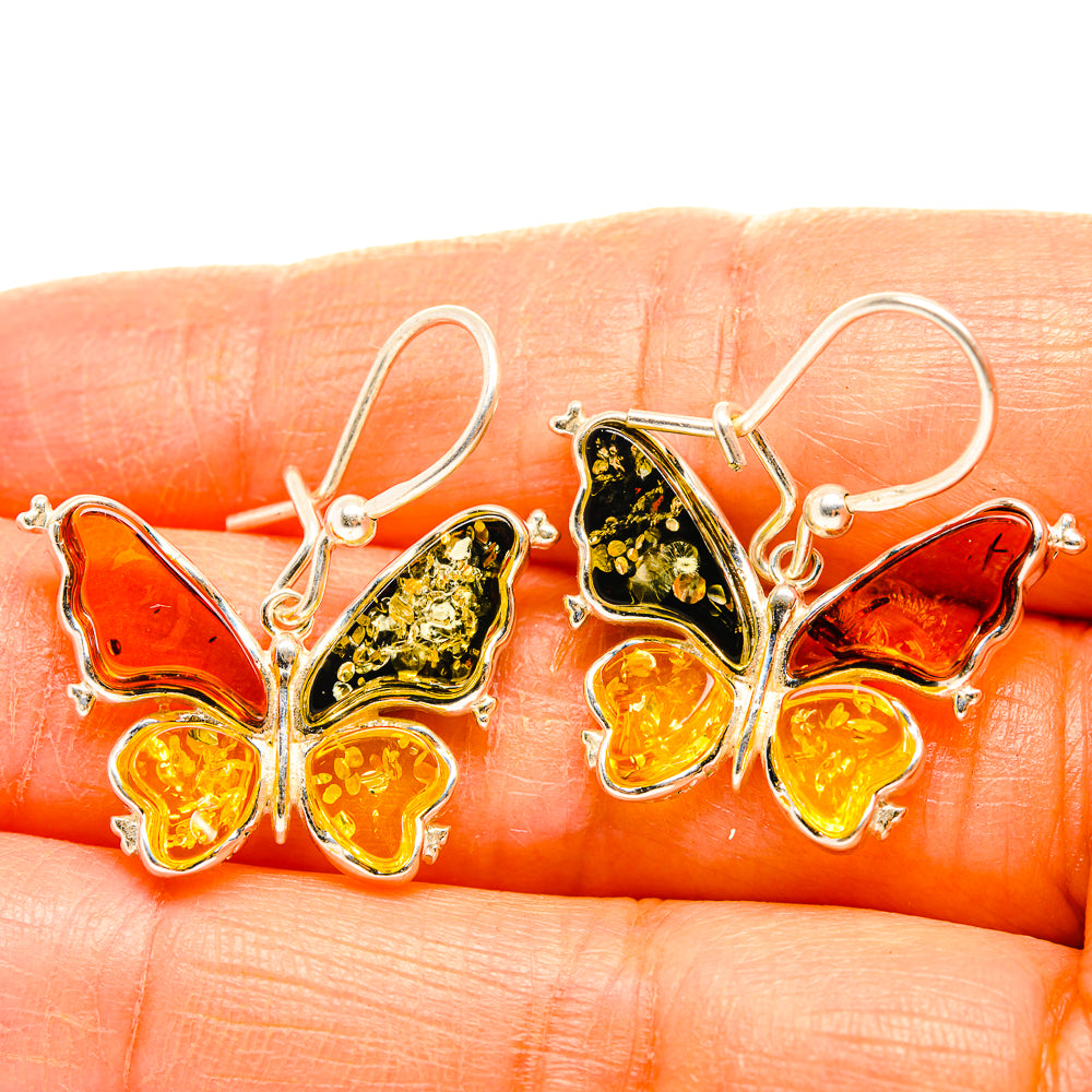Baltic Amber Earrings handcrafted by Anasilvercos - EARR429605