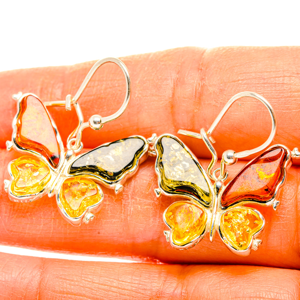 Baltic Amber Earrings handcrafted by Anasilvercos - EARR429606