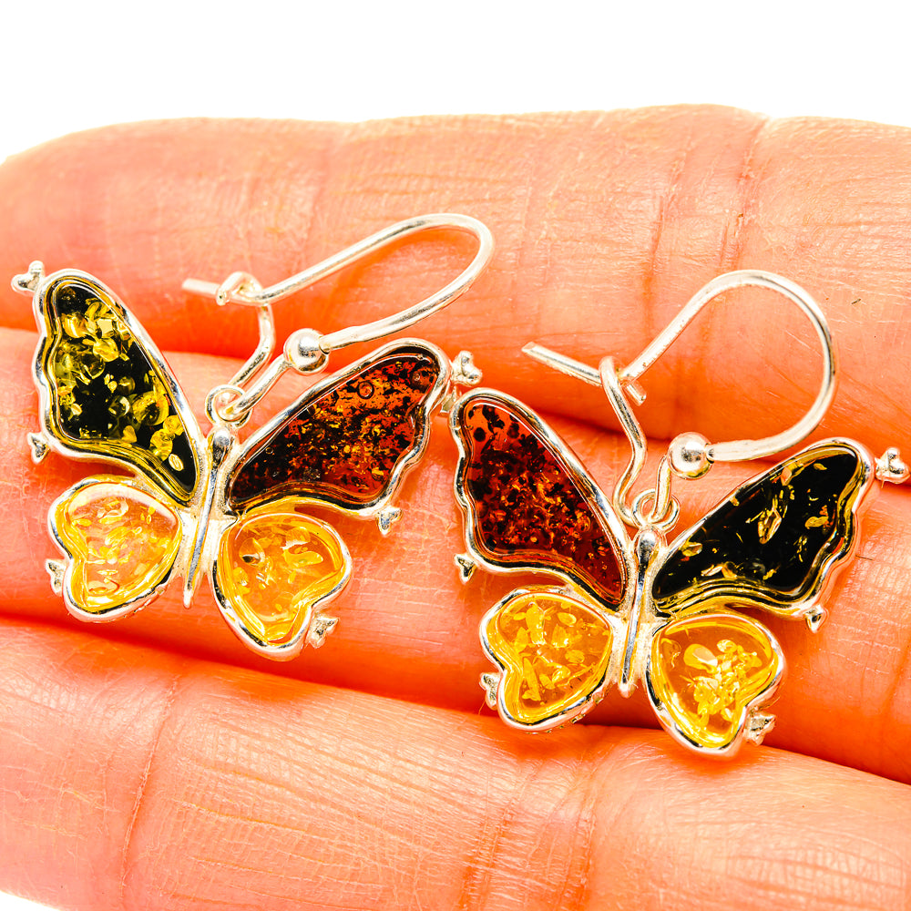 Baltic Amber Earrings handcrafted by Anasilvercos - EARR429607