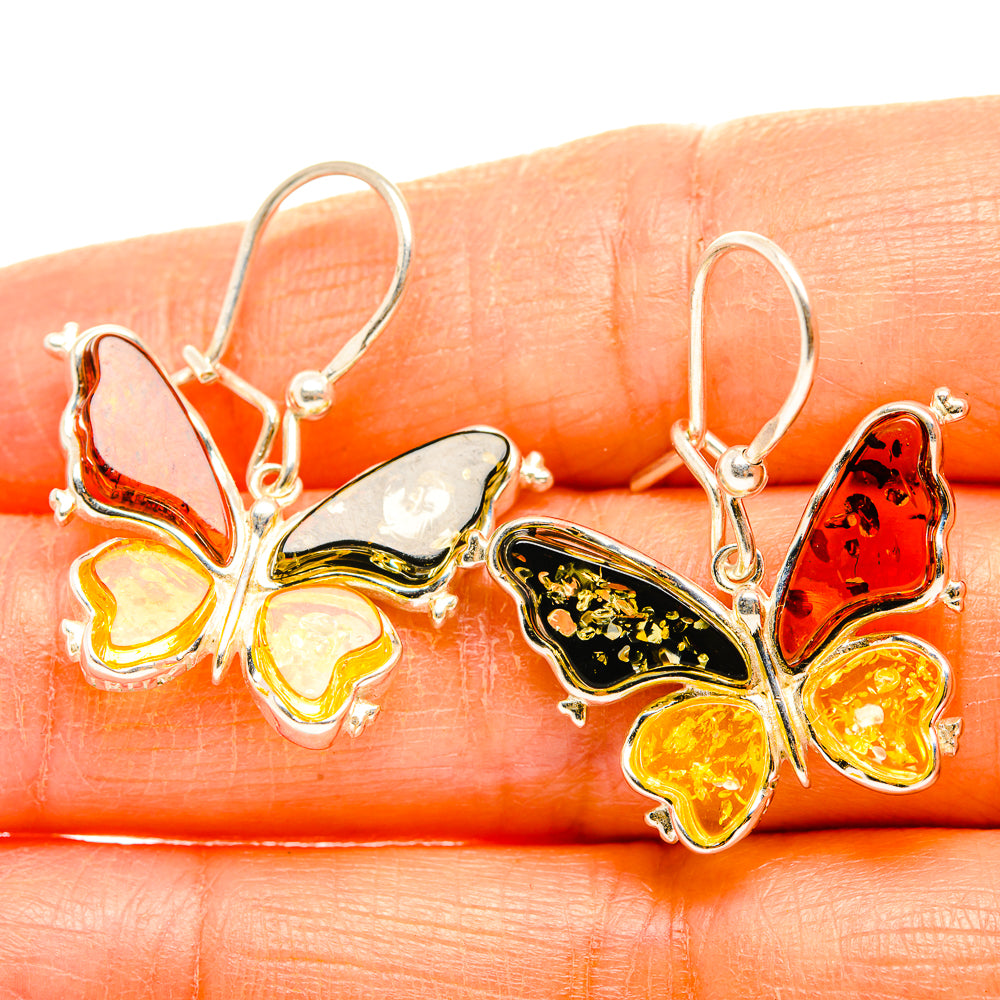 Baltic Amber Earrings handcrafted by Anasilvercos - EARR429608