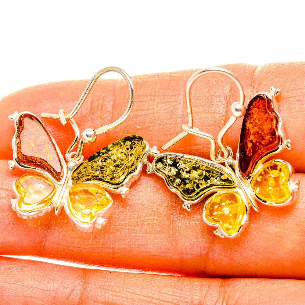 Baltic Amber Earrings handcrafted by Anasilvercos - EARR429609