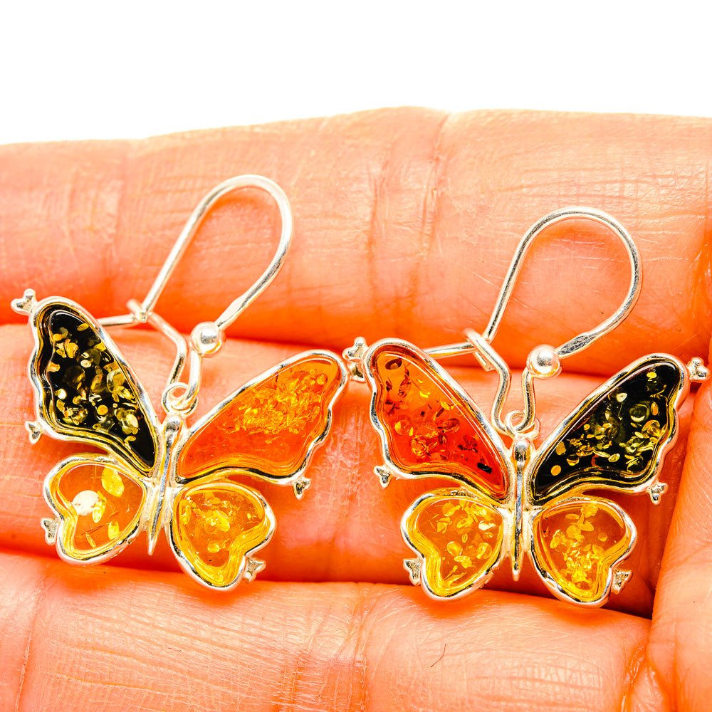 Baltic Amber Earrings handcrafted by Anasilvercos - EARR429611