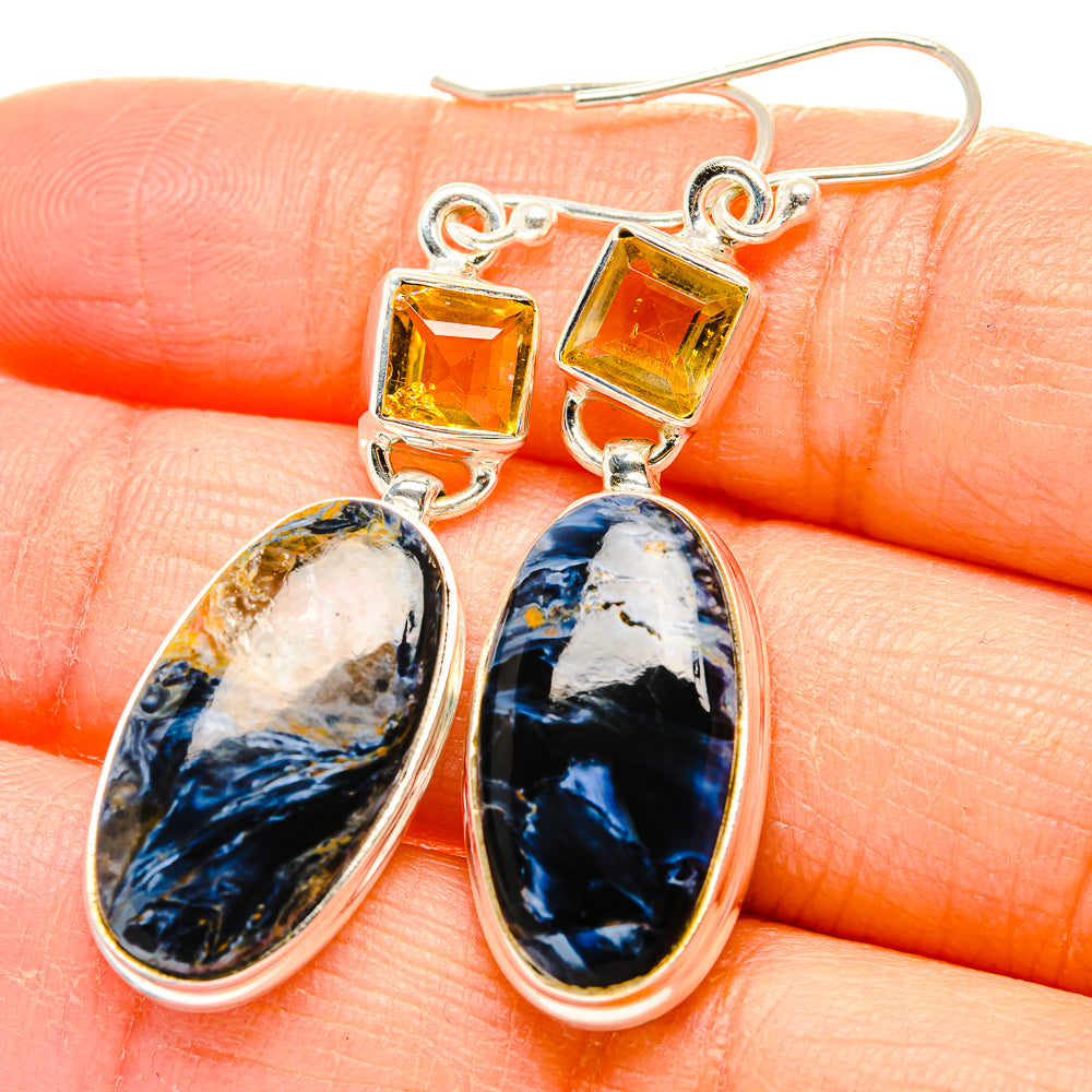 Pietersite Earrings handcrafted by Anasilvercos - EARR429888