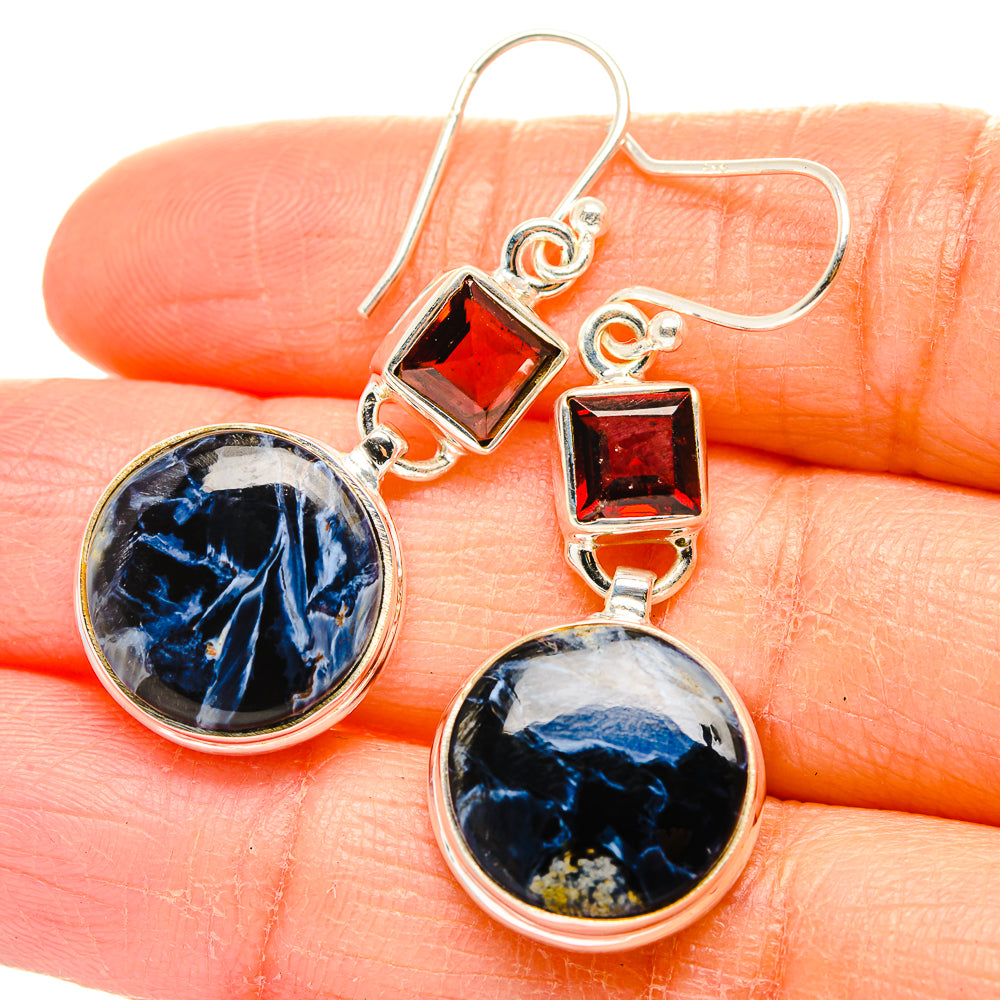 Sodalite Earrings handcrafted by Anasilvercos - EARR429901