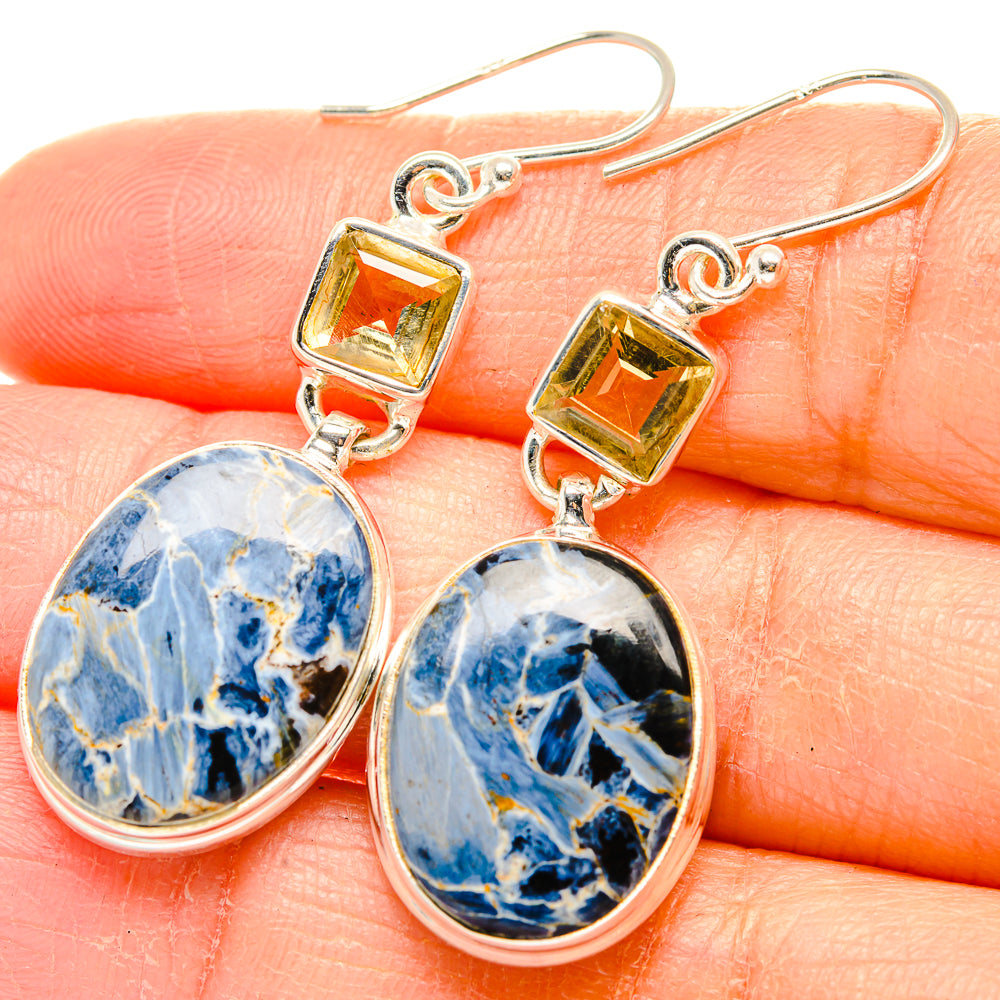 Pietersite Earrings handcrafted by Anasilvercos - EARR429906