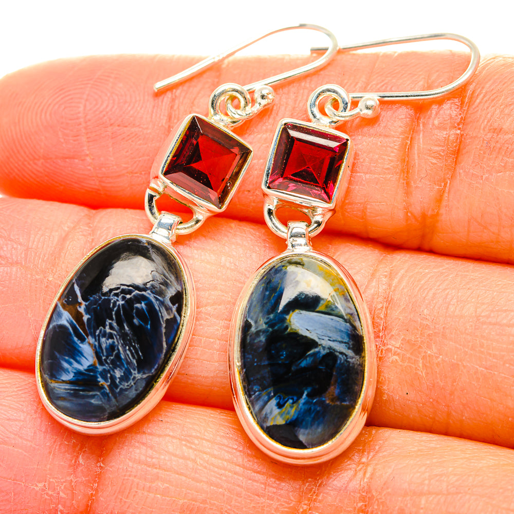 Pietersite Earrings handcrafted by Anasilvercos - EARR429919