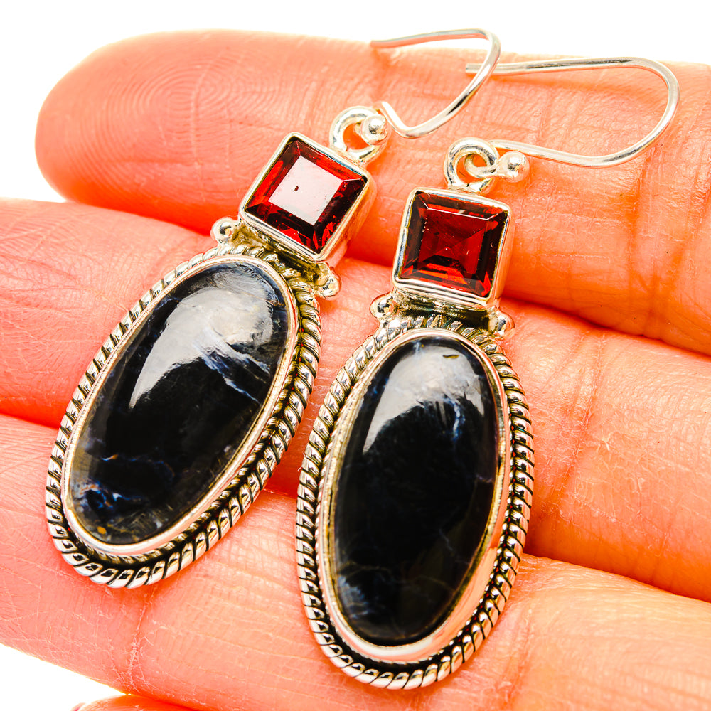 Pietersite Earrings handcrafted by Anasilvercos - EARR429940