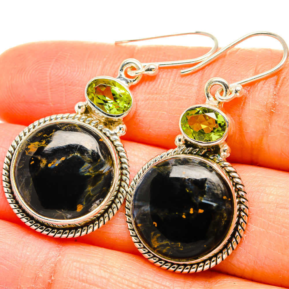 Pietersite Earrings handcrafted by Anasilvercos - EARR429948