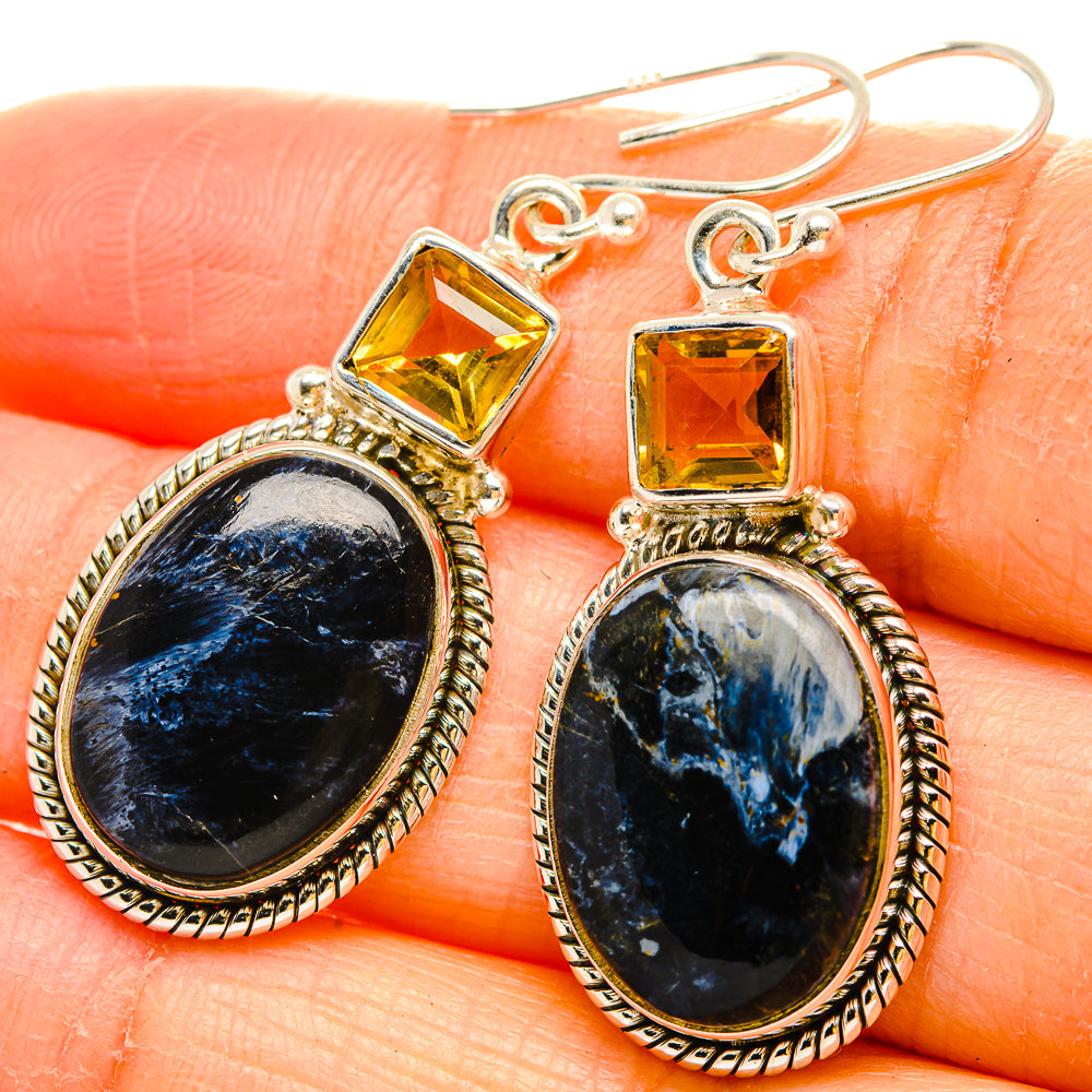 Pietersite Earrings handcrafted by Anasilvercos - EARR429965
