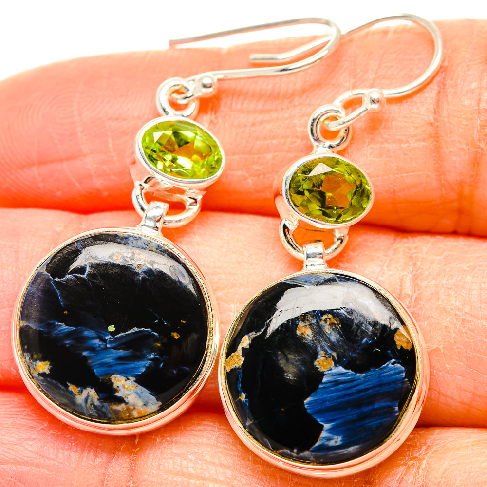 Pietersite Earrings handcrafted by Anasilvercos - EARR430039