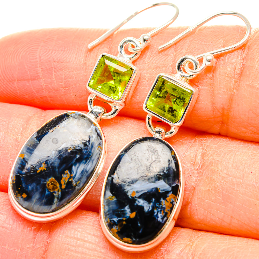 Pietersite Earrings handcrafted by Anasilvercos - EARR430057