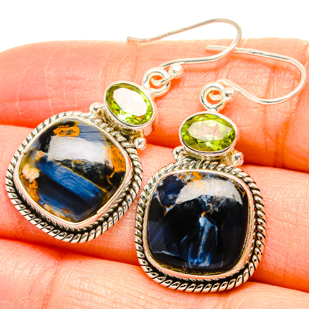 Pietersite Earrings handcrafted by Anasilvercos - EARR430085