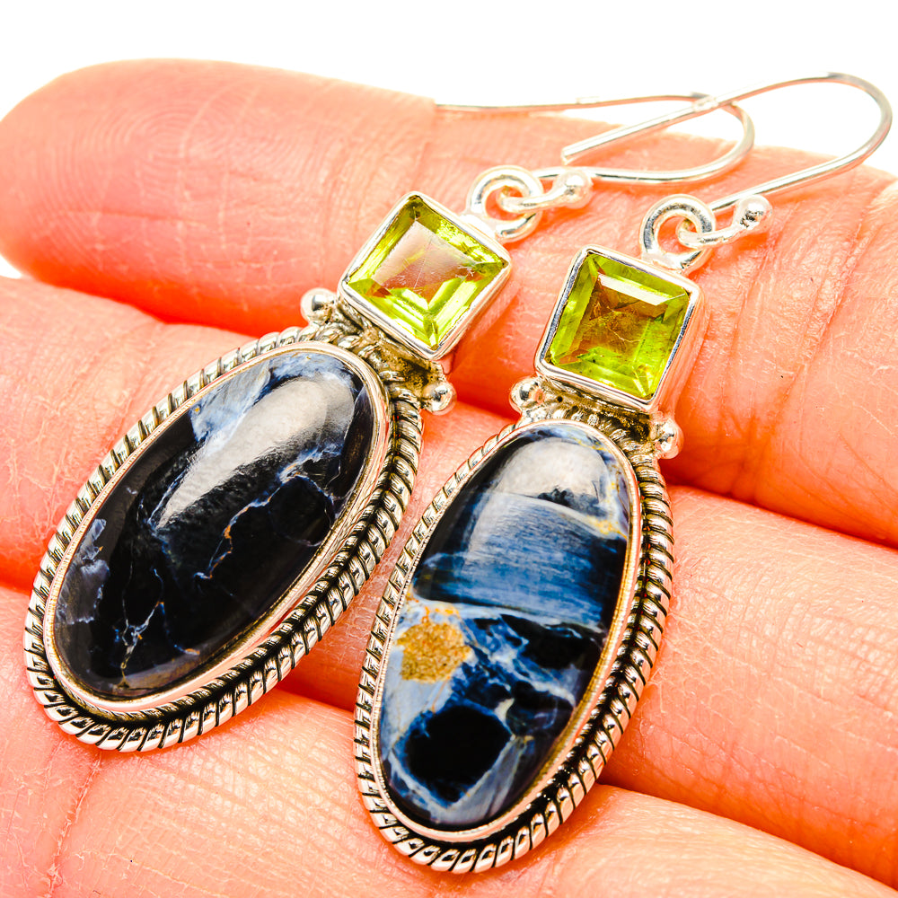 Pietersite Earrings handcrafted by Anasilvercos - EARR430087