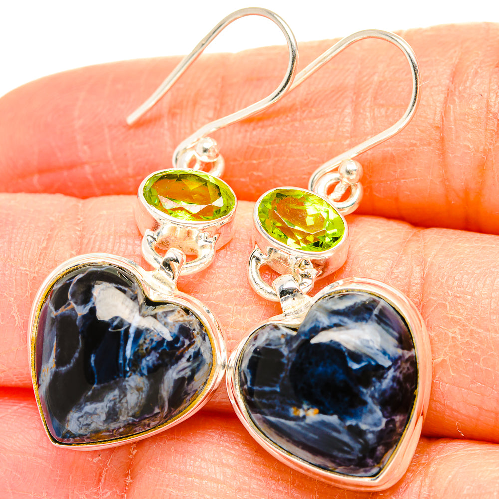 Pietersite Earrings handcrafted by Anasilvercos - EARR430089