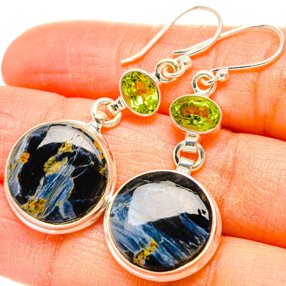 Pietersite Earrings handcrafted by Anasilvercos - EARR430094