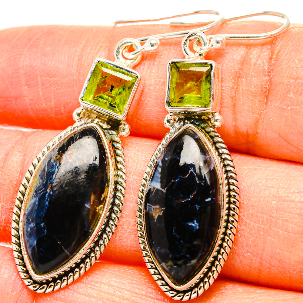 Pietersite Earrings handcrafted by Anasilvercos - EARR430123