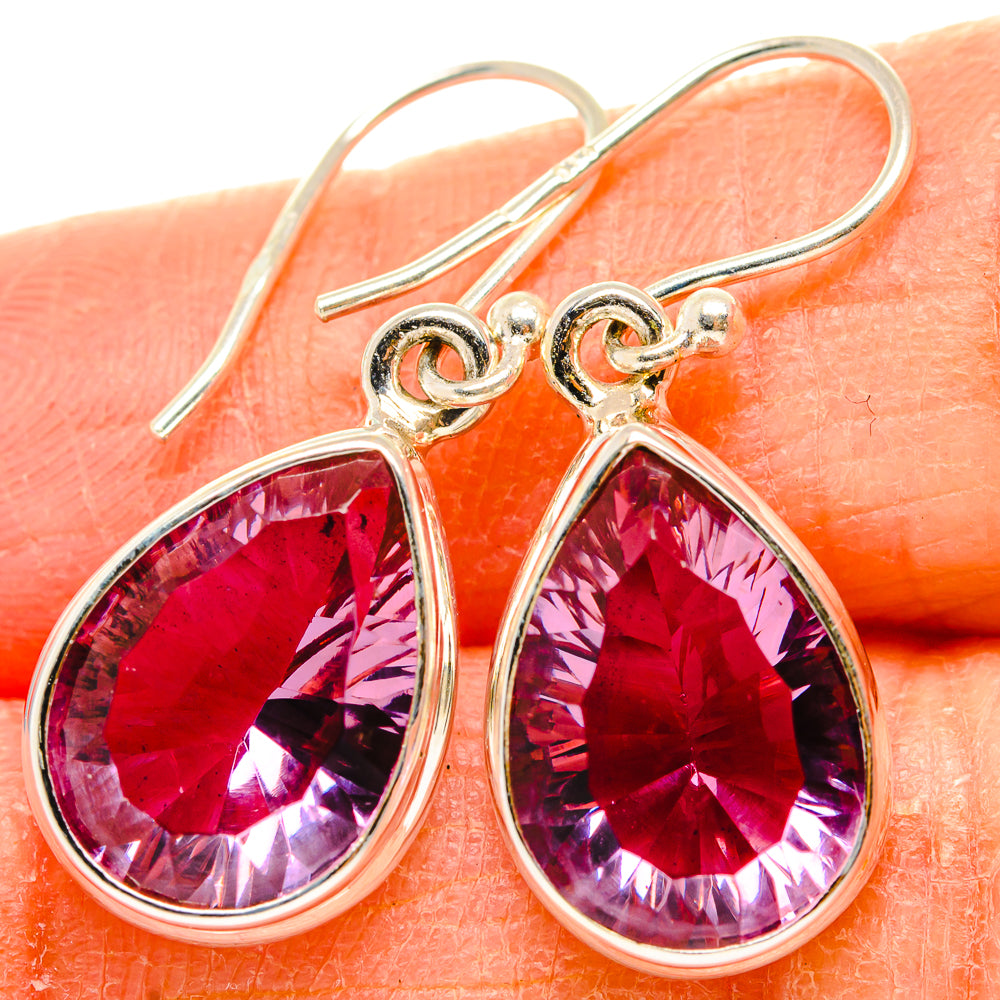Color Change Alexandrite (Lab.) Earrings handcrafted by Anasilvercos - EARR430135
