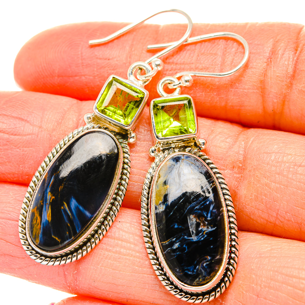 Pietersite Earrings handcrafted by Anasilvercos - EARR430147