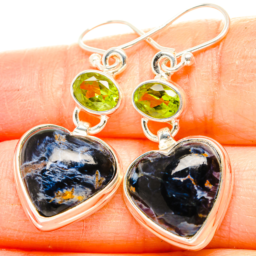 Pietersite Earrings handcrafted by Anasilvercos - EARR430173