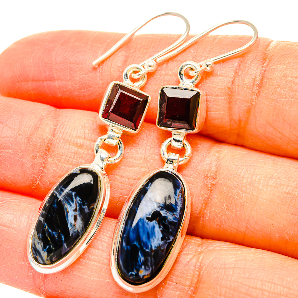 Pietersite Earrings handcrafted by Anasilvercos - EARR430194