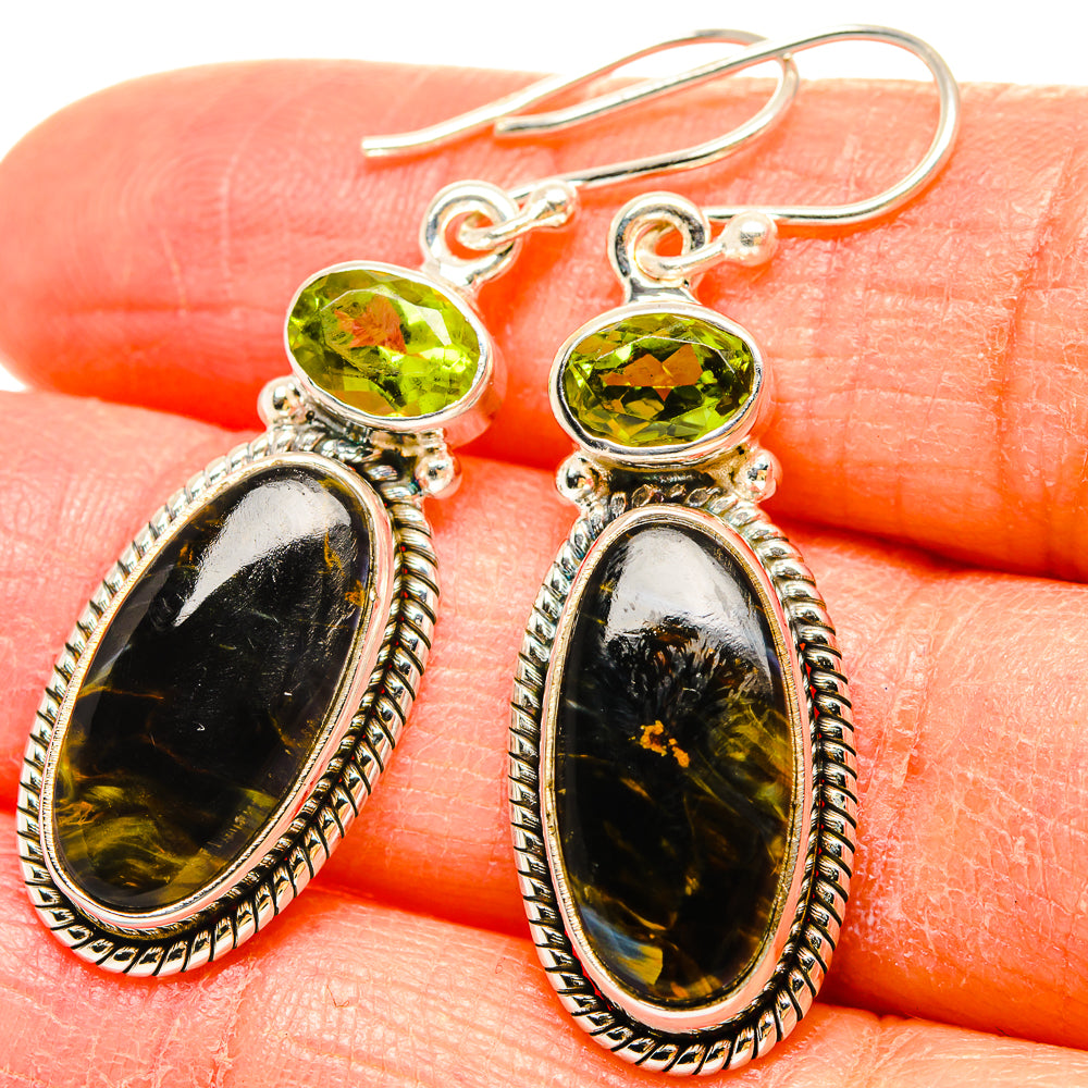 Pietersite Earrings handcrafted by Anasilvercos - EARR430236