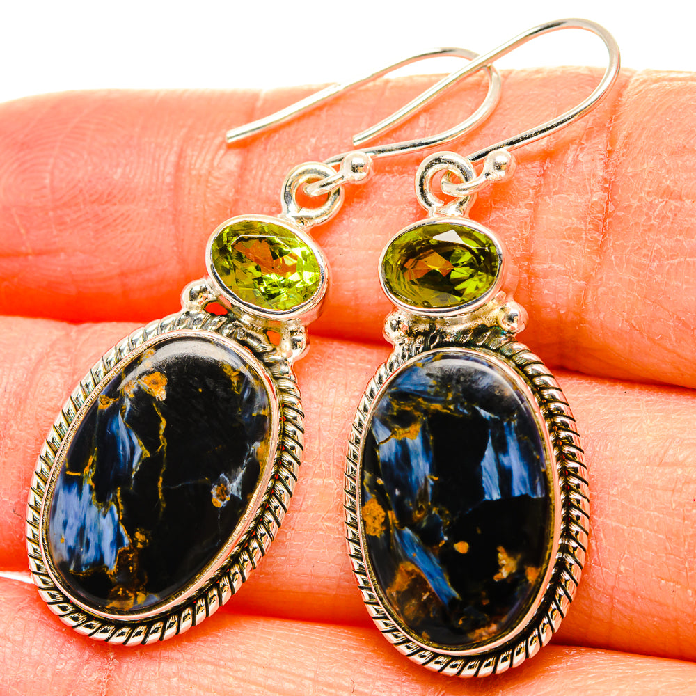 Pietersite Earrings handcrafted by Anasilvercos - EARR430241