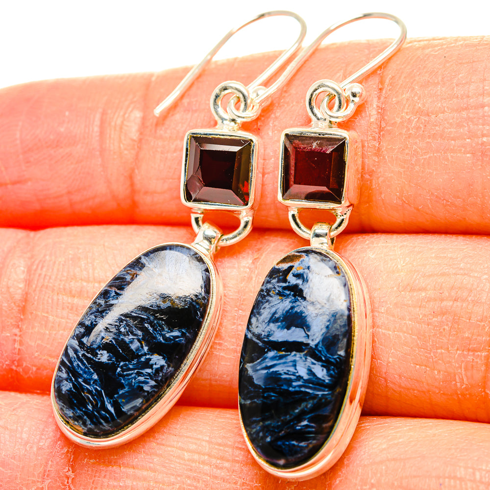Pietersite Earrings handcrafted by Anasilvercos - EARR430244