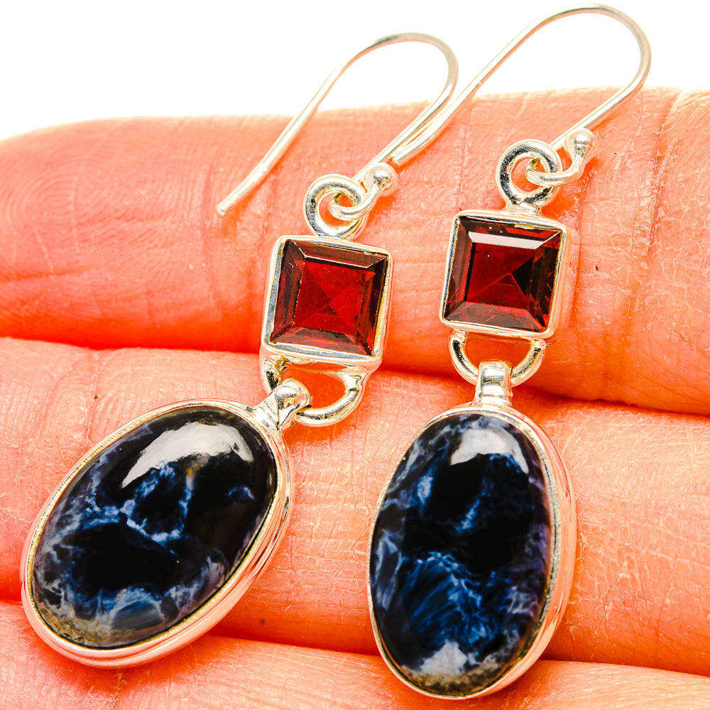 Pietersite Earrings handcrafted by Anasilvercos - EARR430253