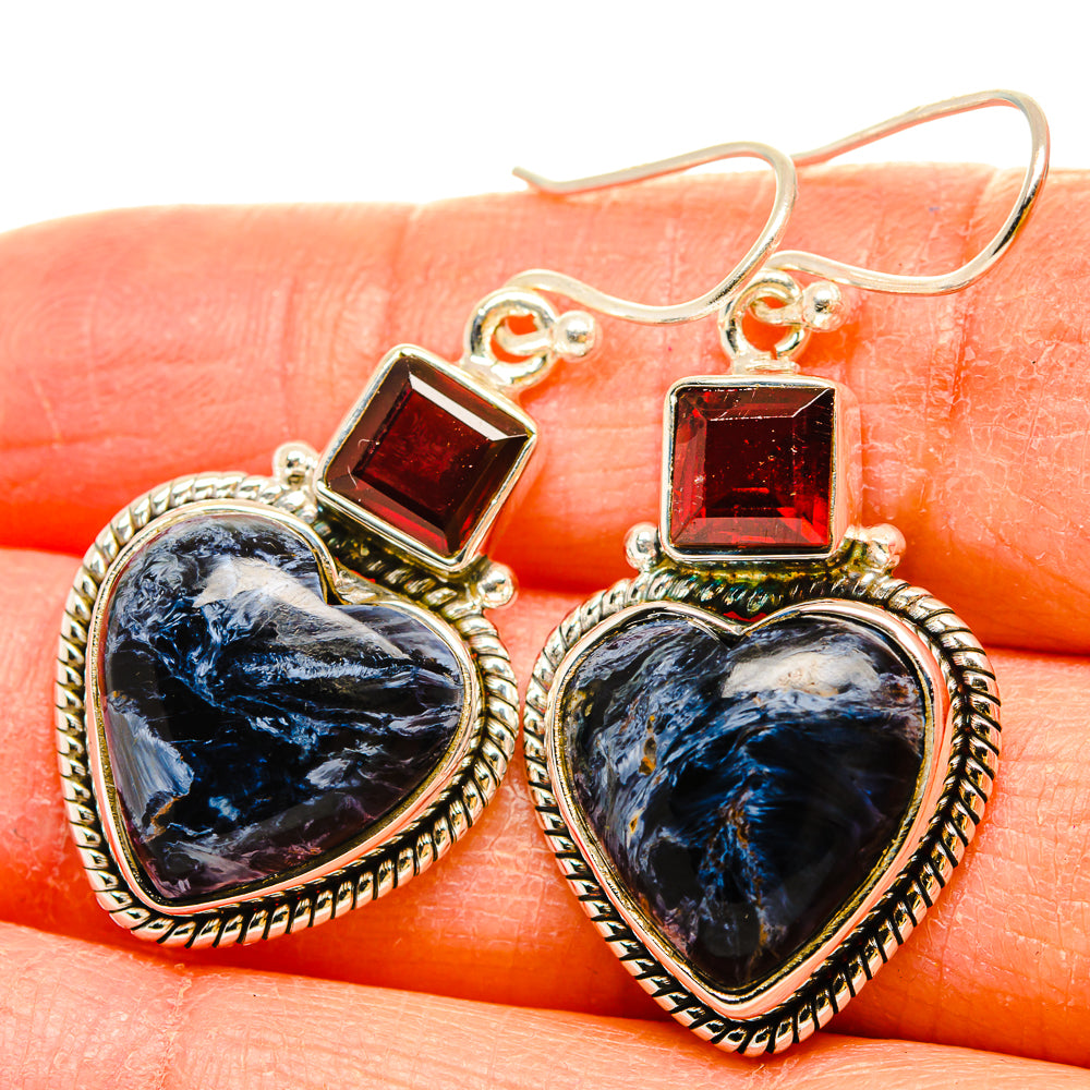 Pietersite Earrings handcrafted by Anasilvercos - EARR430257