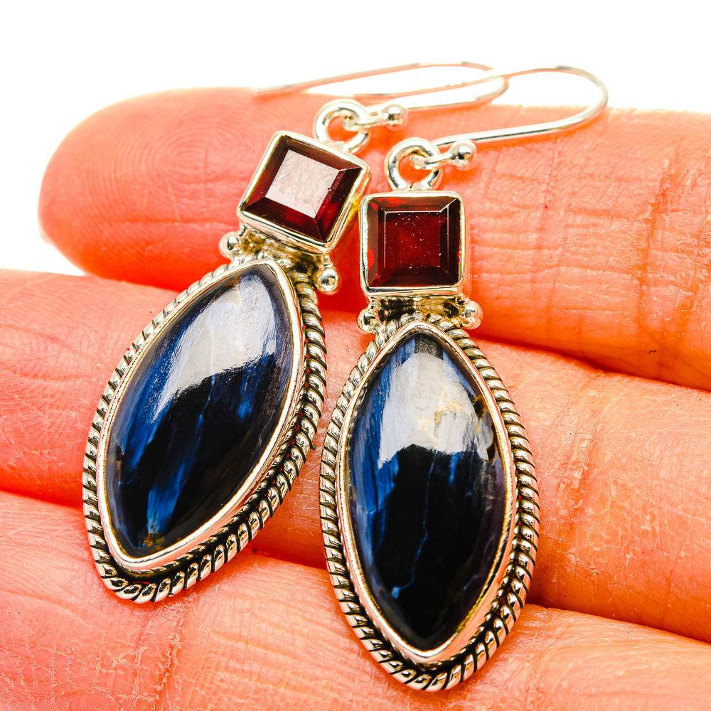 Pietersite Earrings handcrafted by Anasilvercos - EARR430263