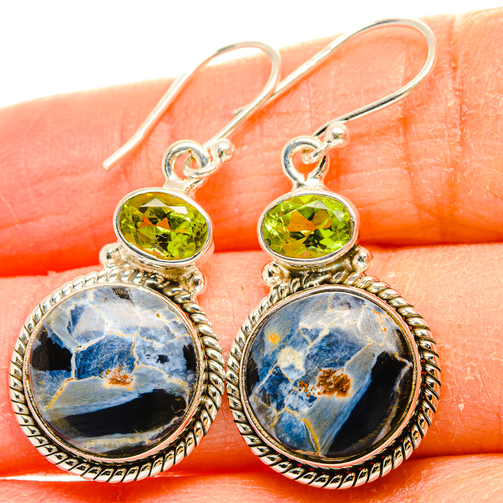 Pietersite Earrings handcrafted by Anasilvercos - EARR430275