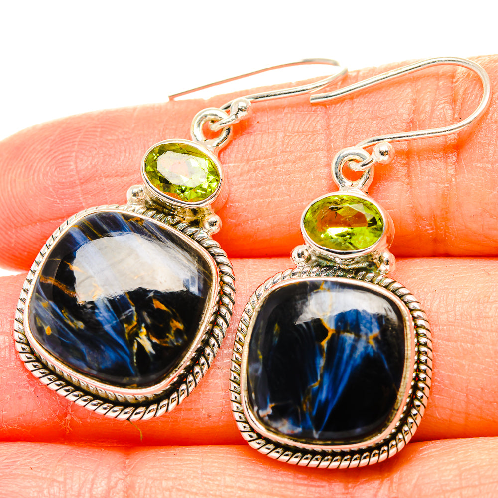 Pietersite Earrings handcrafted by Anasilvercos - EARR430304
