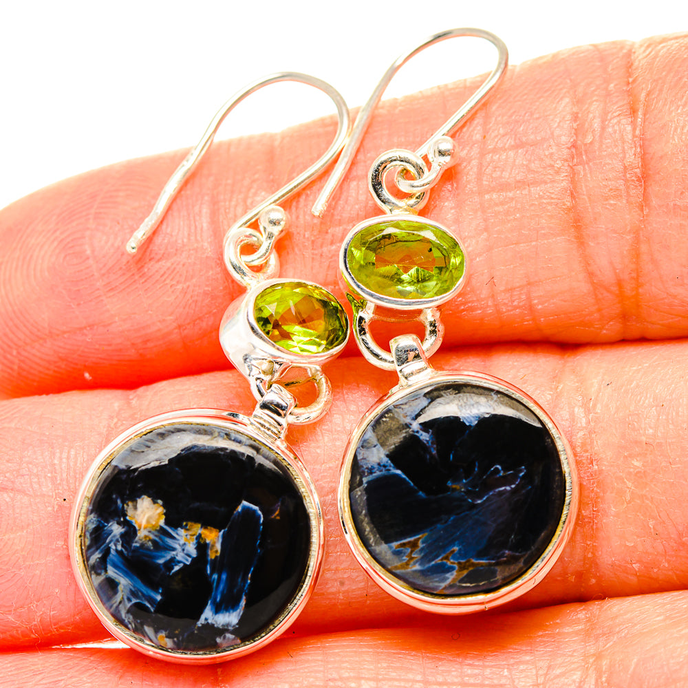 Pietersite Earrings handcrafted by Anasilvercos - EARR430314