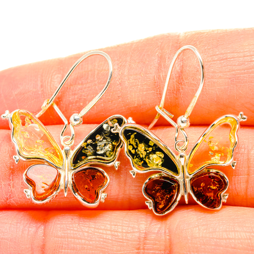 Baltic Amber Earrings handcrafted by Anasilvercos - EARR430415