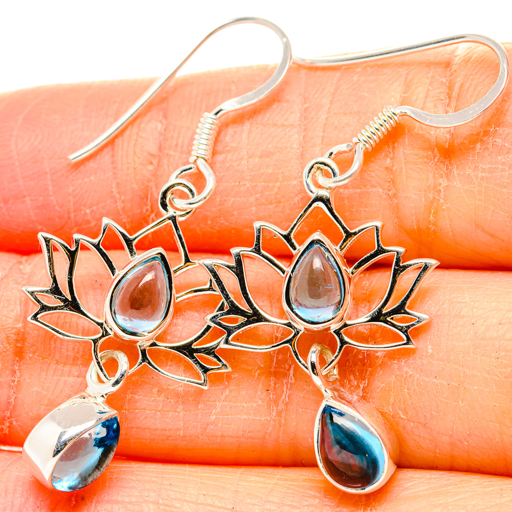 Apatite Earrings handcrafted by Anasilvercos - EARR430446