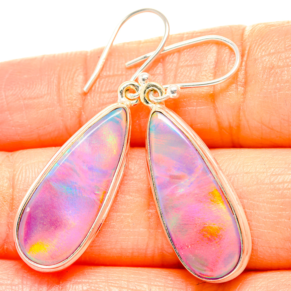 Aura Opal Earrings handcrafted by Anasilvercos - EARR430485