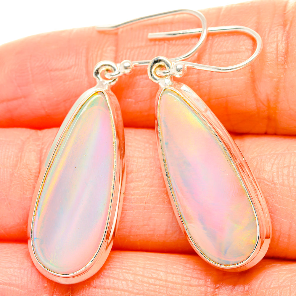 Aura Opal Earrings handcrafted by Anasilvercos - EARR430509