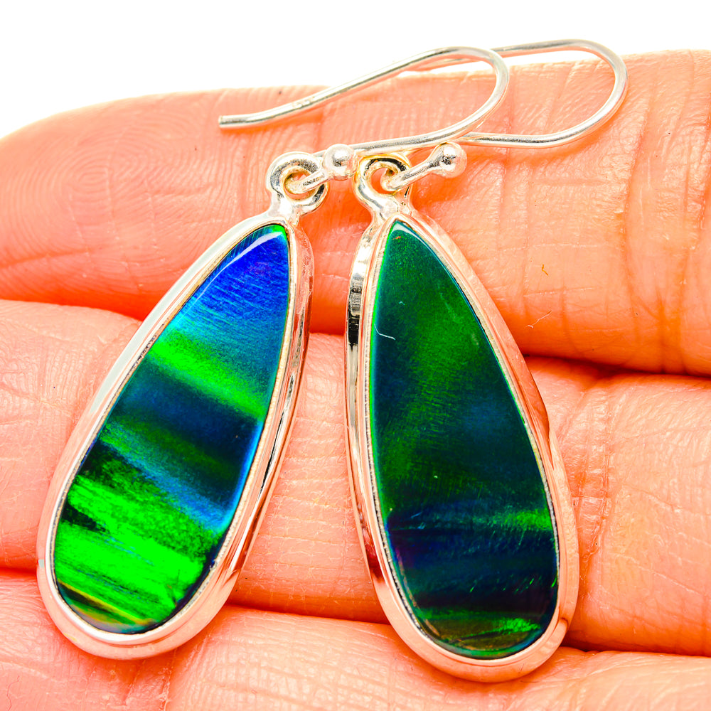 Aura Opal Earrings handcrafted by Anasilvercos - EARR430521