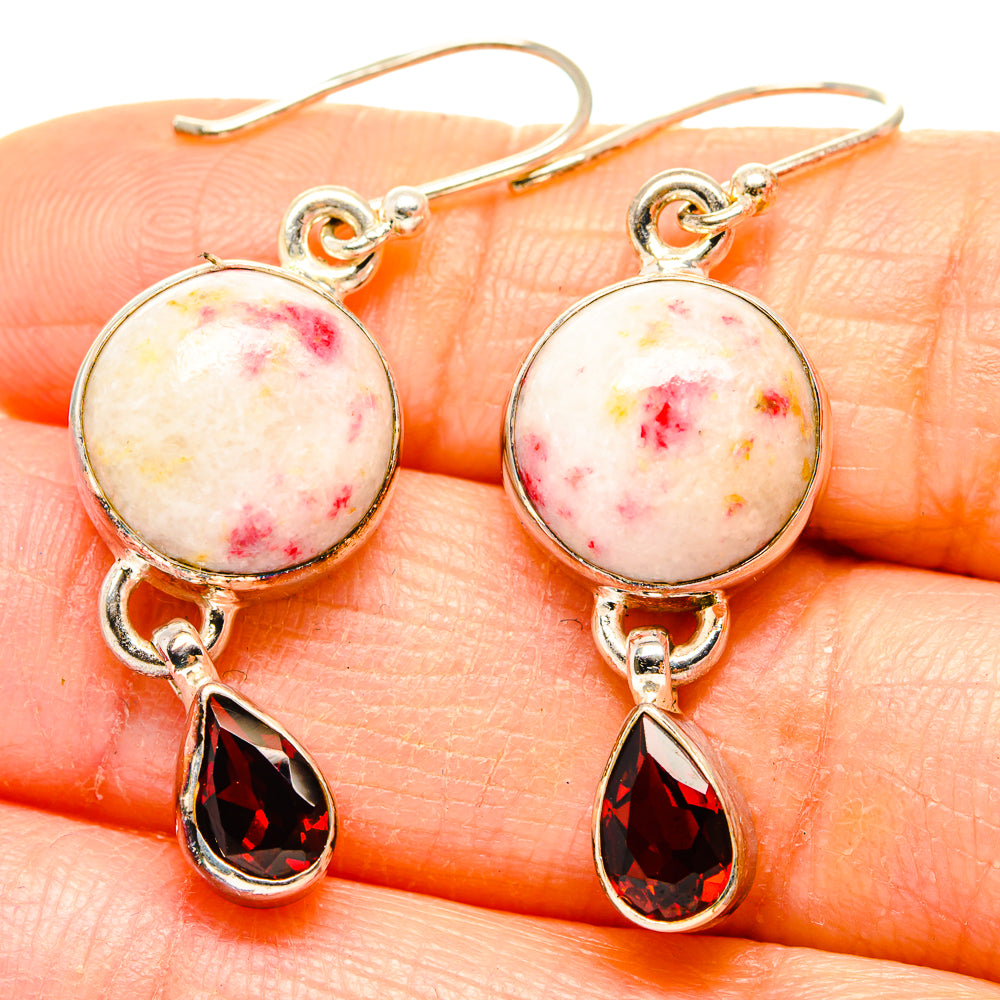 Cinnabar Earrings handcrafted by Anasilvercos - EARR430530