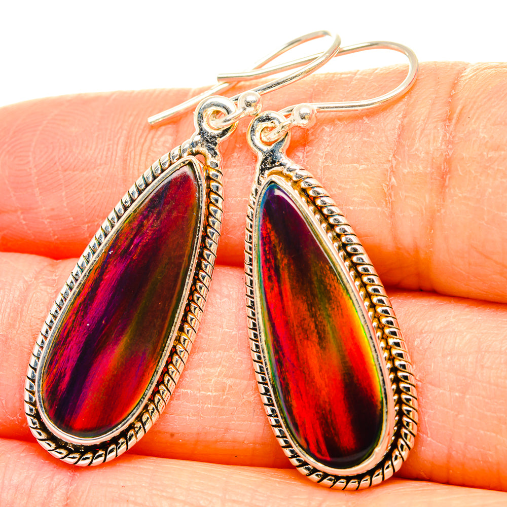 Aura Opal Earrings handcrafted by Anasilvercos - EARR430629