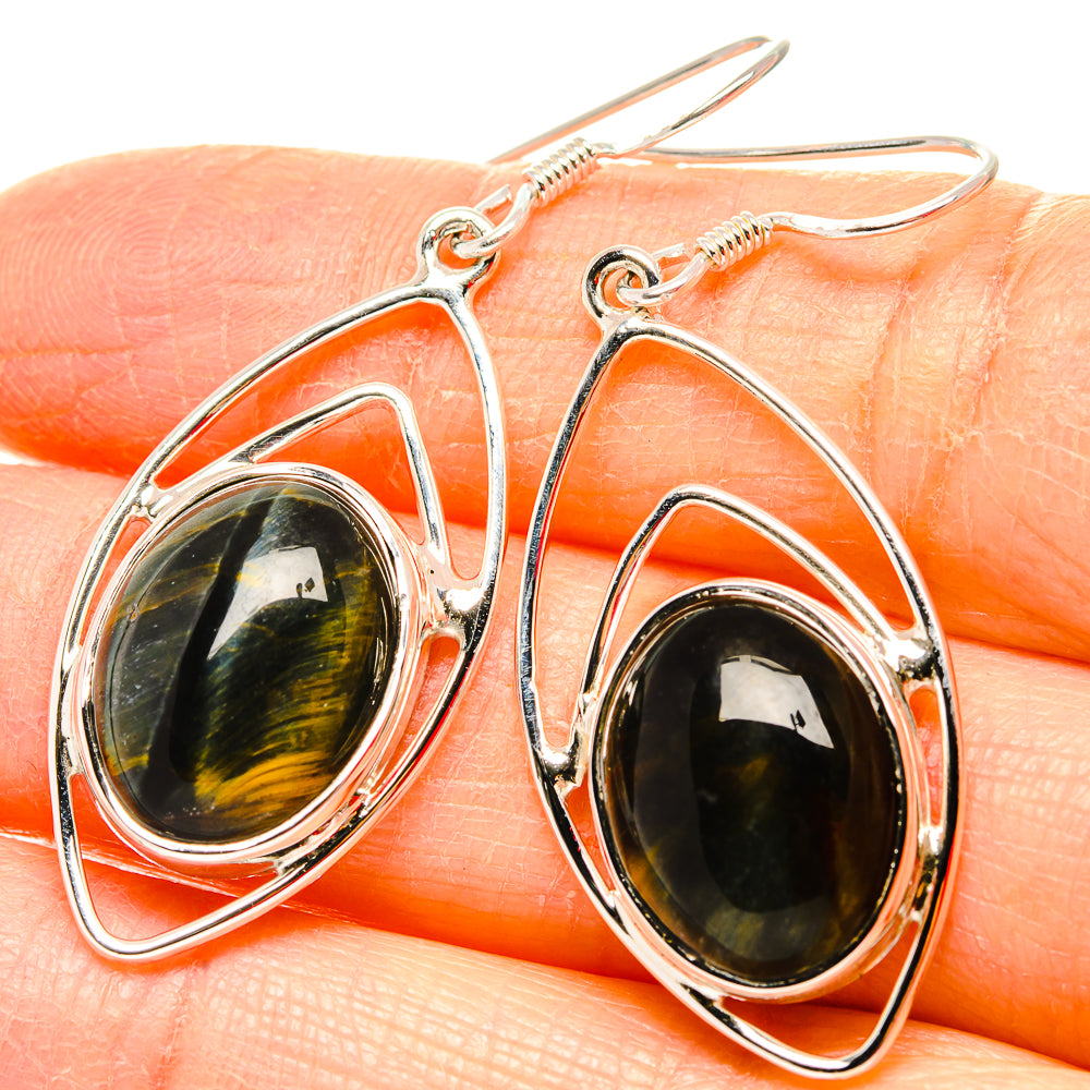Pietersite Earrings handcrafted by Anasilvercos - EARR430702