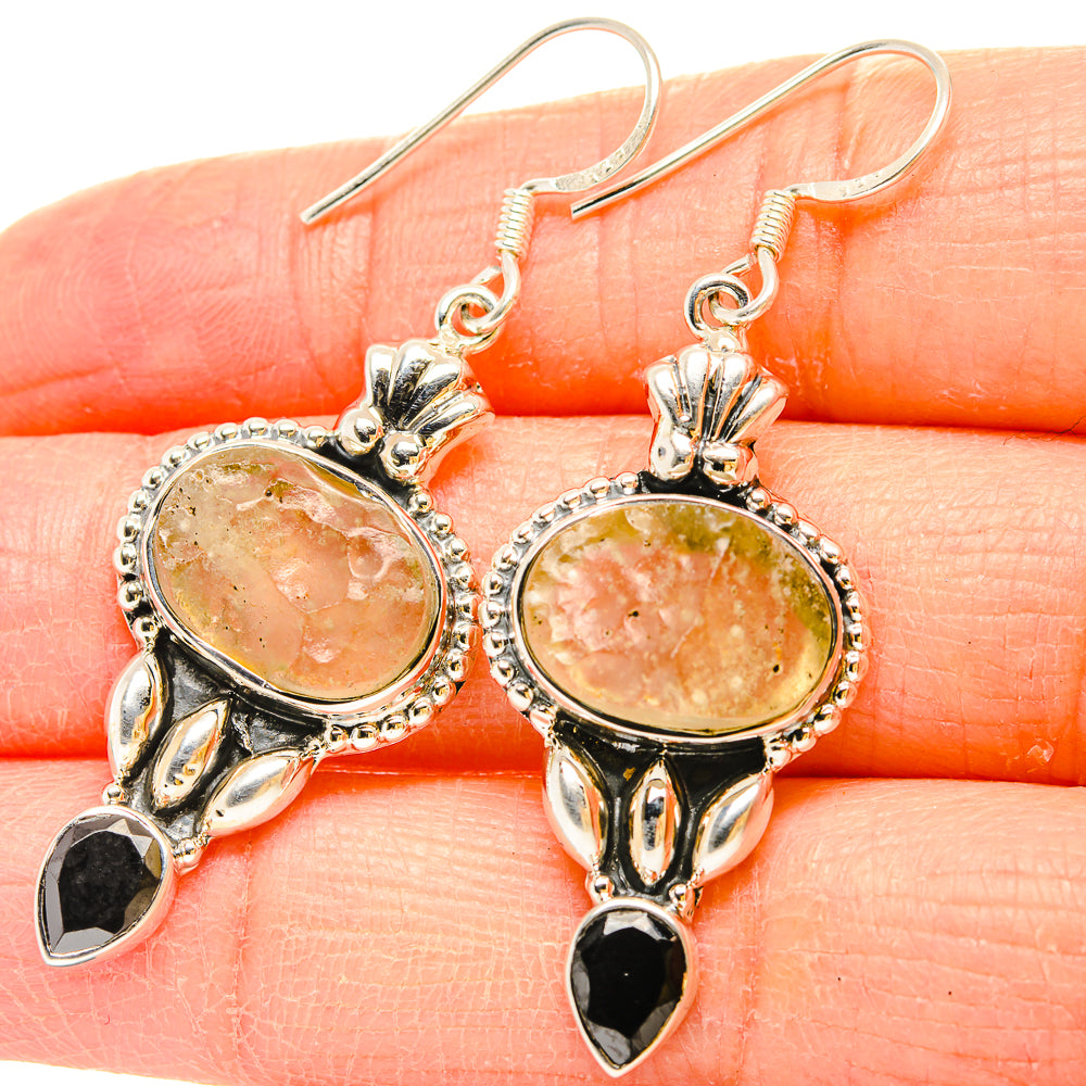Citrine Earrings handcrafted by Anasilvercos - EARR430731