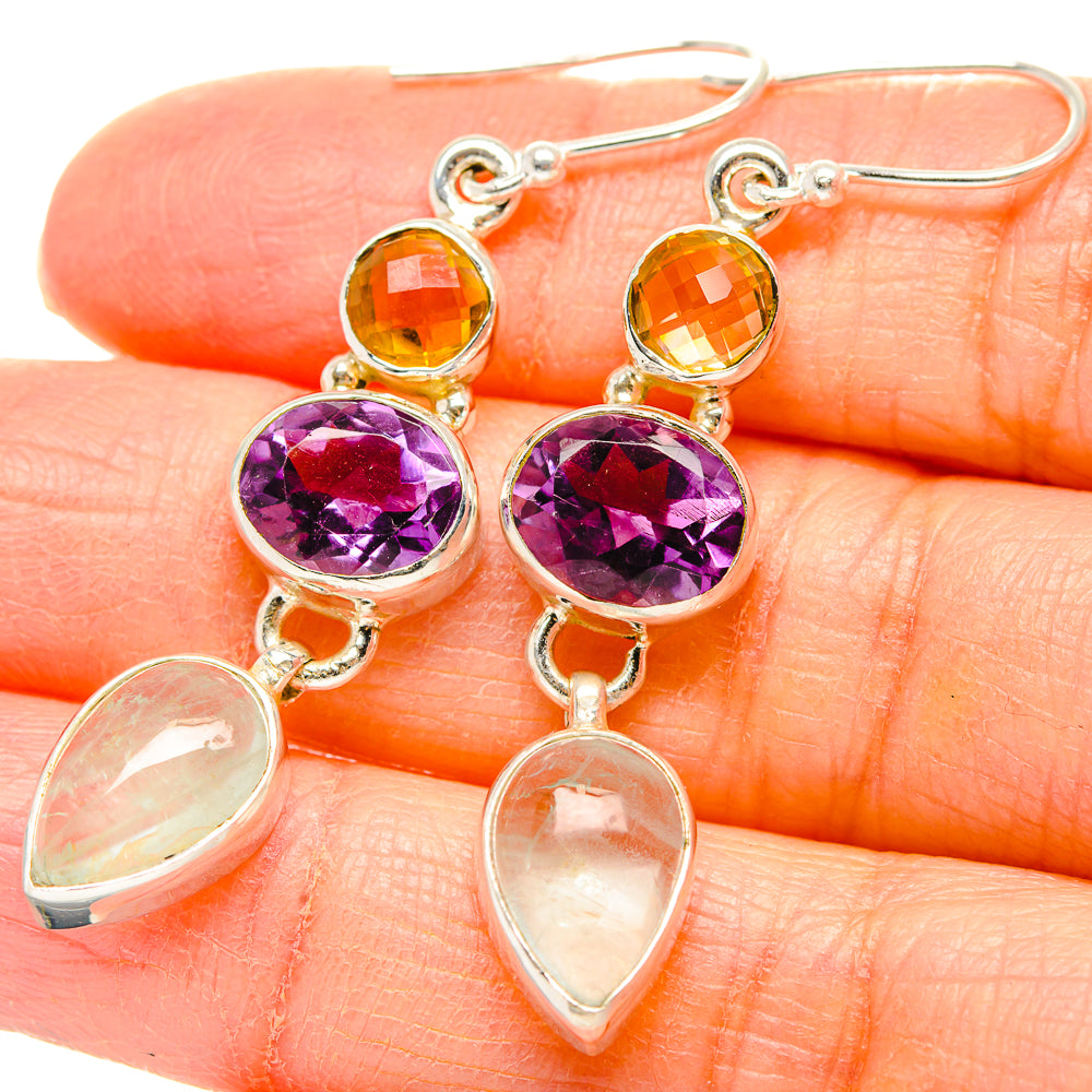 Prehnite Earrings handcrafted by Anasilvercos - EARR430762
