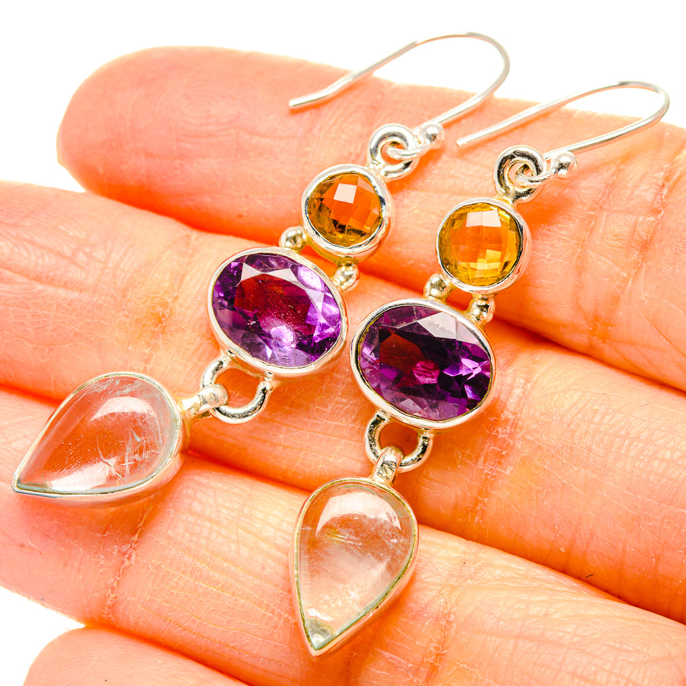Aquamarine Earrings handcrafted by Anasilvercos - EARR430769