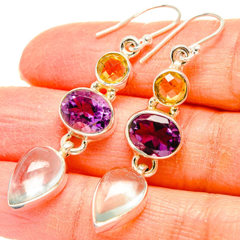 Aquamarine Earrings handcrafted by Anasilvercos - EARR430790