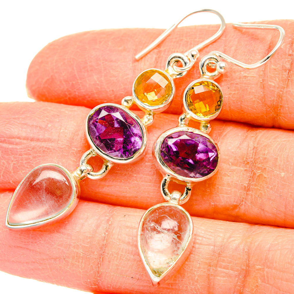 Aquamarine Earrings handcrafted by Anasilvercos - EARR430828